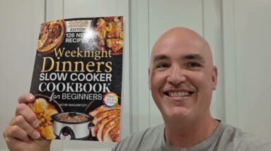 VARIED EASY-RECIPES? Weeknight Dinners Slow Cooker Cookbook for Beginners Review Unboxing Demo Test