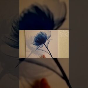 VIBRANT - Review of Blue Flowers on Canvas Review Unboxing Pyradecor Demo Test