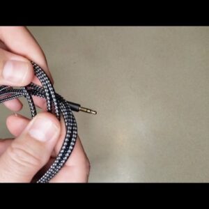 BRAIDED - Review of BlueRigger 3.5mm Stereo Audio Cable Review Unboxing BlueRigger Demo Test