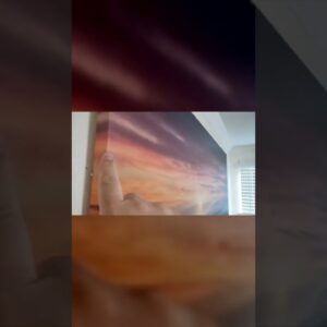 VIBRANT + MOUNT - Review of Sundown Descanso Beach Wall Art Review Unboxing Renditions Gallery Demo