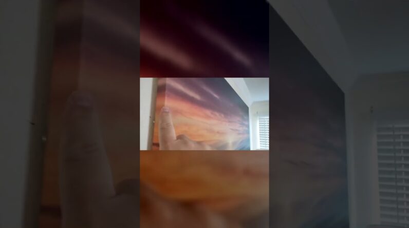 VIBRANT + MOUNT - Review of Sundown Descanso Beach Wall Art Review Unboxing Renditions Gallery Demo