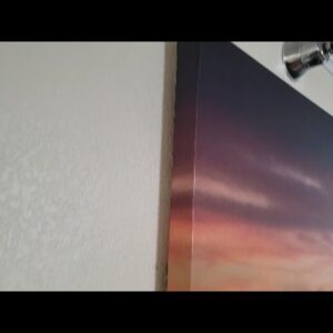 VIBRANT + MOUNT - Review of Sundown Descanso Beach Wall Art Review Unboxing Renditions Gallery Demo