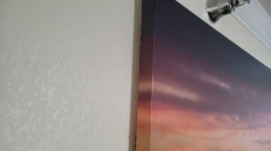 VIBRANT + MOUNT - Review of Sundown Descanso Beach Wall Art Review Unboxing Renditions Gallery Demo