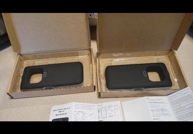 DOUBLE IT - Review of  5500mah Samsung s9 battery case Review Unboxing Feob Demo Test