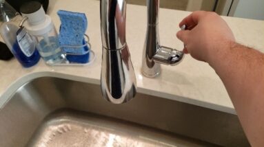 SMOOTH SWIV - Review of KOHLER Simplice Pull Down Faucet Review Unboxing Kohler Demo Test