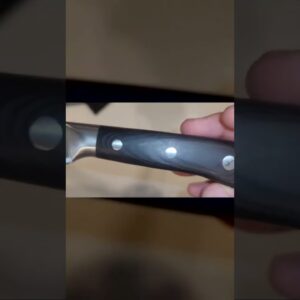 NOT-SHARP HARD-TO-HOLD? 5 Inch Pronged Serrated Cutluxe Cheese Knife Review Unboxing Cutluxe Demo Te