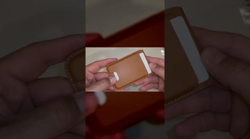 HEAVY-DUTY WIRELESS-CHARGING? Sinjimoru Magnetic Wallet Stand for MagSafe Review Unboxing Sinjimoru