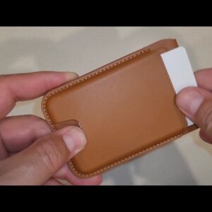HEAVY-DUTY WIRELESS-CHARGING? Sinjimoru Magnetic Wallet Stand for MagSafe Review Unboxing Sinjimoru