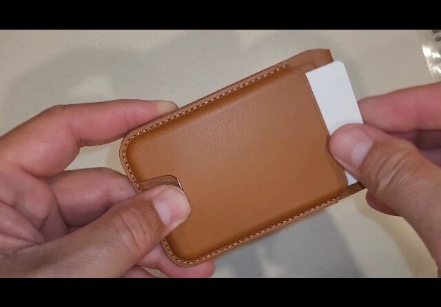 HEAVY-DUTY WIRELESS-CHARGING? Sinjimoru Magnetic Wallet Stand for MagSafe Review Unboxing Sinjimoru