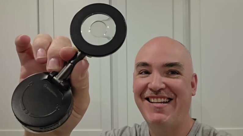 MOUNT-ANYWHERE STRONG-MAGNET-SUCTION? Sinjimoru MagSafe Vacuum Suction Phone Holder Review Unboxing