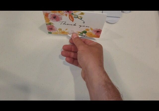 GOOD-GRIP ALL-CARDS?  Vapori Hard Plastic Book-Fold Greeting Card Stands Review Unboxing Vapori Demo