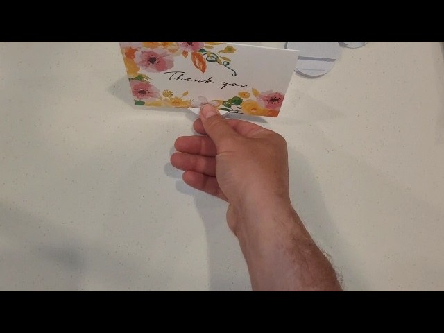 GOOD-GRIP ALL-CARDS?  Vapori Hard Plastic Book-Fold Greeting Card Stands Review Unboxing Vapori Demo
