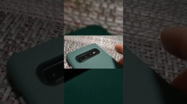 AUDIBLE CLICKS ??? Crave Dual Guard Samsung Galaxy S10 Case, Review Unboxing Crave Demo Test