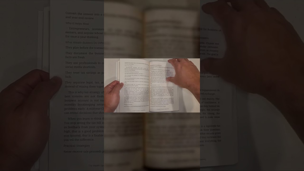 INTERACTIVE LEARNING? Wealth Tax Playbook Legal Strategies to Lower Taxes Book Review Unboxing Graha