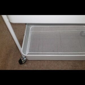 IS-IT EASY? CAXXA 3-Tier Rolling Metal Storage Cart Review Unboxing CAXXA Demo Test