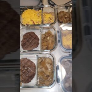 30 SECOND FULL-MEAL? mcirco 2Compartment 22oz glass mealprep Review Unboxing M MCIRCO Demo Test