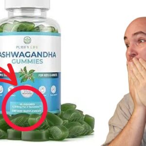WASN'T EXPECTING That - Taste Purify Life AshwagandhaGummies Review Unboxing Purify Life Demo Test