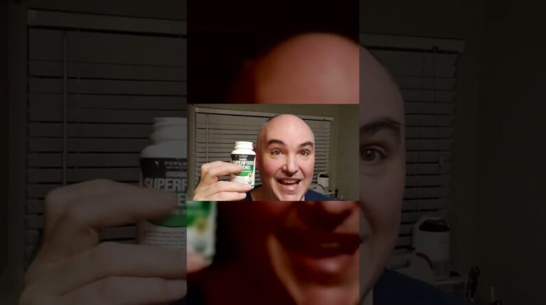 SWALLOW SECRET? Organic Superfood Greens Review Review Unboxing Toplux Demo Test