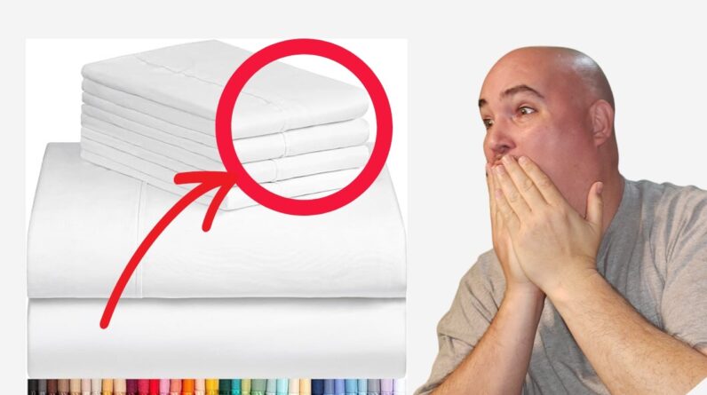 MADE-FROM WHAT?? HotelFresh LuxClub 6 Piece Sheet Set Review Review Unboxing LuxClub Demo Test