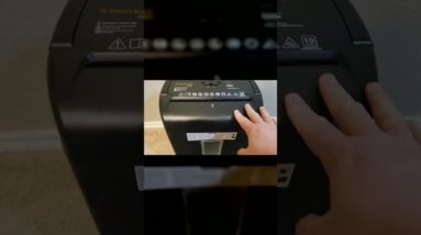 CUT-HOW? Unboxing Bonsaii 10-Sheet Cross Cut Paper Shredder Review Unboxing bonsaii Demo Test