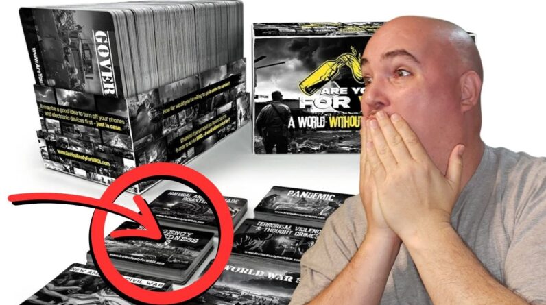TOO SCARY for the masses?  Are you ready for wrol Card Game Review Unboxing WROL Demo Test