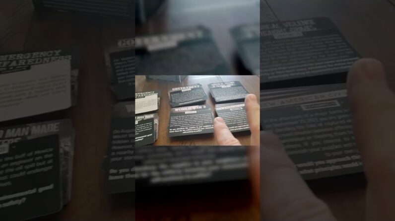 TOO SCARY for the masses?  Are you ready for wrol Card Game Review Unboxing WROL Demo Test