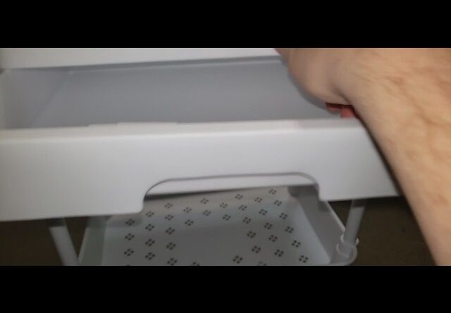 HOW STURDY? Calmootey 4-Tier Rolling Utility Cart Review Unboxing Calmootey Demo Test