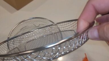 PERFECT-FIT EASY-TO-CLEAN? Geolinhome Dual-Layer Air Fryer Rack Set Review Unboxing Geolinhome Demo