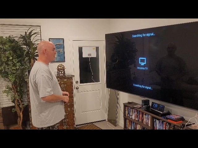 HARD-TO-INSTALL CHANNELS CLEAR? Sherriva Indoor Ultra Thin Amplified TV Antenna Review Unboxing SHER