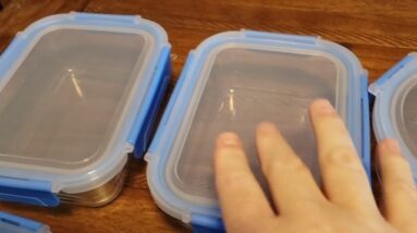 BEWARE SURPRISE - Amazon Basics Glass Food Storage Containers with Locking Lids Review Unboxing Amaz