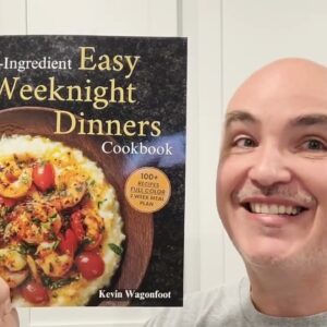 A Quick Look at the 5 ingredient cookbook Weeknight Dinners Cookbook Review Unboxing