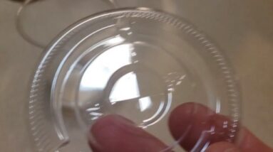 GEL FIBER? Green Direct 7oz Plastic Cups Flat Lids Review Review Unboxing Green Direct Demo Test