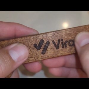 SMOOTH FRESH-SWIFT-SEAL? Viranza Wooden Coffee Scoop with Bag Sealing Clip Review Unboxing Viranza D