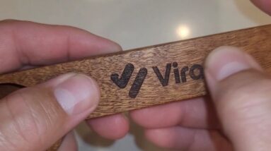 SMOOTH FRESH-SWIFT-SEAL? Viranza Wooden Coffee Scoop with Bag Sealing Clip Review Unboxing Viranza D