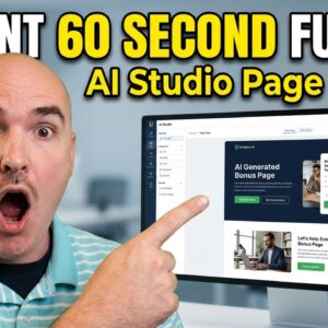 AI Powered Funnel Landing and Bonus Page Builder Demo   Highlevel Funnel AI Review