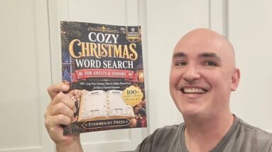 BEAUTIFUL INTERACTIVE-FUN? Cozy Christmas Word Search Book for Adults & Seniors