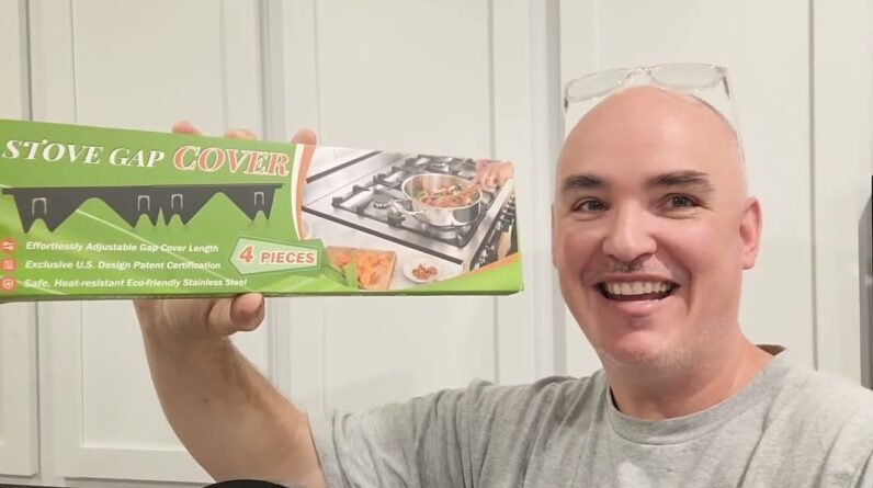 SECRET-SETUP-PLACEMENT? ItsNio Stainless Steel Stove Gap Cover Filler Review Unboxing Setup Demo