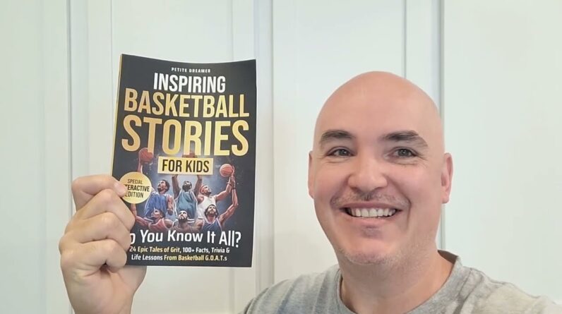 INTERACTIVE LEARNING? Inspiring Basketball Stories for Kids Book Review Unboxing